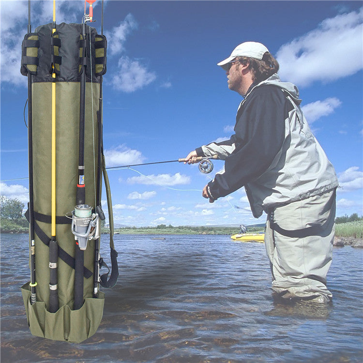 The Ultimate Cylindrical Fishing Rod Gear Storage Bag