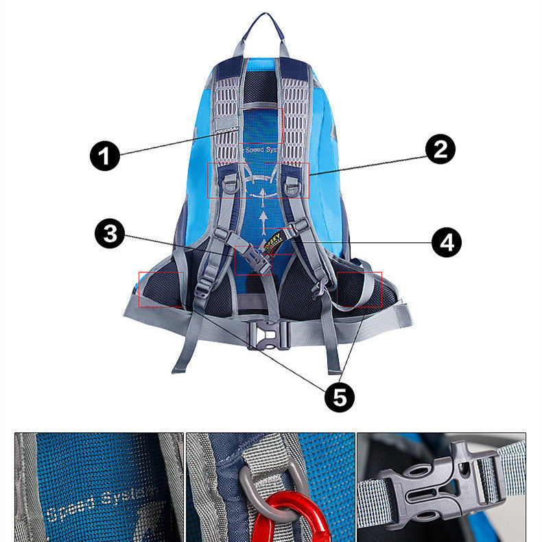 Discover the Ultimate Outdoor Companion: The Leisure Hiking Camping Cycling Outdoor Backpack