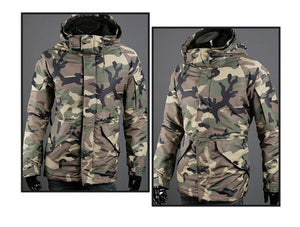 Discover the British Camouflage Hooded Jacket for Men
