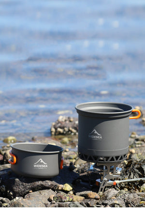 Elevate Your Outdoor Cooking Experience with Widesea Camping Cookware Set