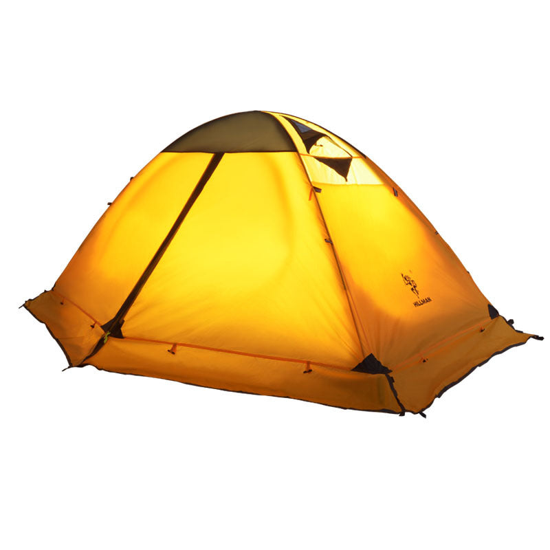 Explore the Great Outdoors with Our Double Layer Aluminum Pole Outdoor Camping Tent